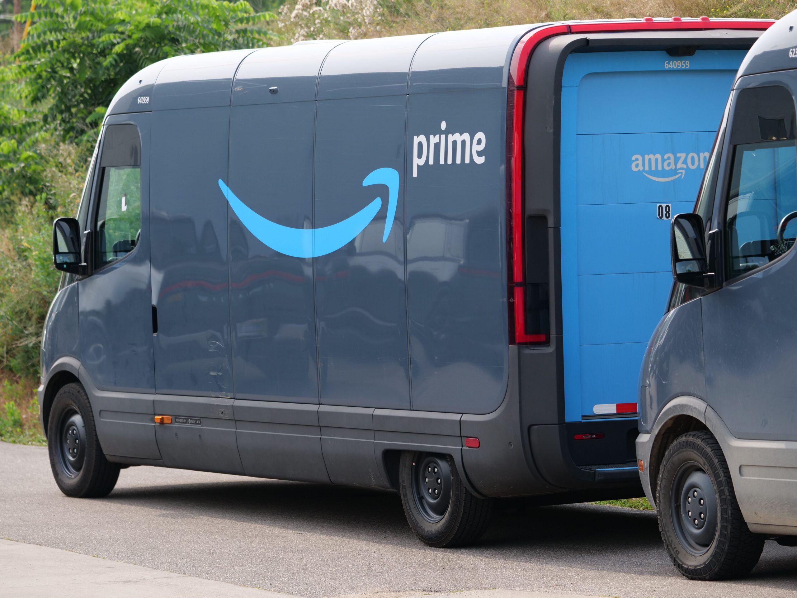 Amazon delivery van involved in New York City traffic accident